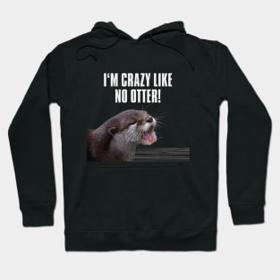 I am crazy like no otter! Hoodie